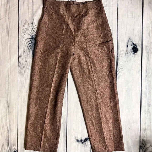 NWT Emery Rose Two Piece/ Brown Vest and Pants Set Size L - Picture 10 of 16